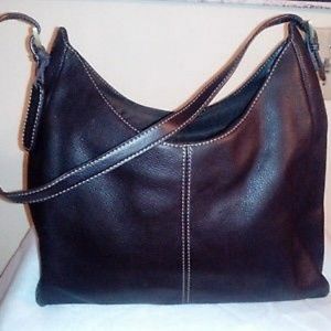 SOLD!!!!100% Genuine Leather Liz Claiborne satchel